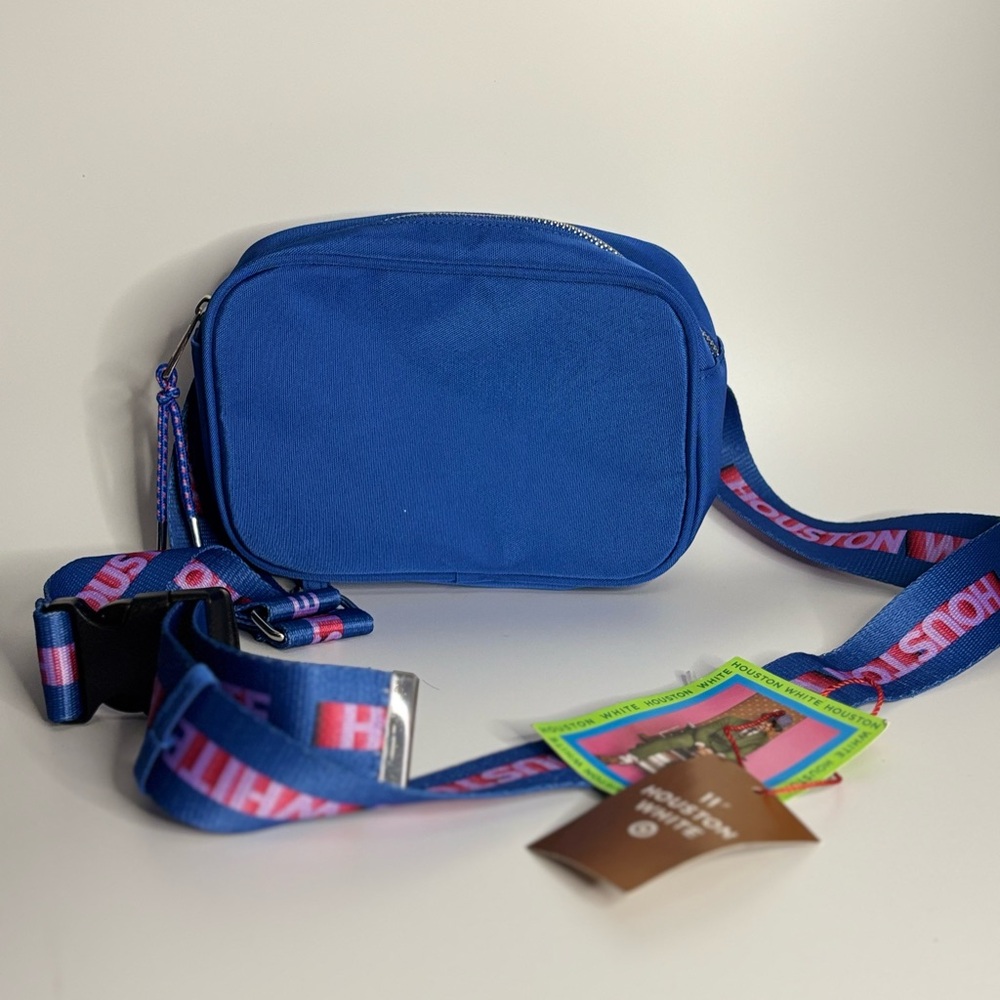 Huston White NWT blue, pink and white athleticore crossbody bag